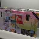 Rainbow High Townhouse 3-Story Wood Dollhouse Playset with 5 Colorful Rooms & Rooftop Patio. Fully Furnished Fashion Home, Working Elevator and Play Accessories, Toy Gift for Kids Ages 4-12+