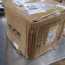 VEVOR Strip Curtain, 100' Length x 12" Width x 0.12" Thickness, Clear Ribbed PVC Curtain Strip Door Bulk Roll, Plastic Door Strips for Doorway of Supermarket, Garage, Warehouse, Barn, Pet Animal House