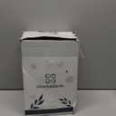 Hearts&Birds Squirrel Proof Bird Feeder Outdoors Hanging with Anti Collision Window Stickers for Birds - 360 Feeding Perch with Large Capacity for Wren Finches Chickadees Cardinal Wild Birds