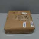 QENUIITEA Set of 3 Blue Cake Stands, Metal Round Cake Holder Dessert Pie Pizza Display Stand 8" 10" 12" Serving Tray Decoration for Wedding Celebration Party Birthday Baby Shower