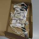 2PCS of Set Solar Garden Lights Outdoor for Halloween Decorations,3D RED Scary Bat Realistic Skeleton Decor for Halloween Party Decor,Solar Bats Path Lights for Lawn/Porch/Creepy Grave Dcor