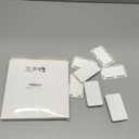 Xuhal Internal Vinyl End Caps PVC End Caps for Pocket Rail Vinyl Fence Post Caps Vinyl Fence Parts, Inner Clips Dimensions(8 Pcs,2 x 3.5 Inch, Inner 1.8" X 3.25")