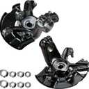 698-374 698-375 Front Right and Left Side Steering Knuckle & Wheel Bearing Hub Assembly For Volkswagen Beetle 1998-2010,for Golf 1999-2006 2010 Replaces#1J0407256AG 1J0407255AG