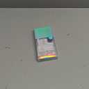 BTArtbox Press On Nails Square - Solid Pink Short Press On Nails with Glue for Women, Opaque Soft Gel Glue On Nails in 16 Sizes - 32 Stick On Nails Kit, Yoga