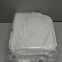 HYLEORY Queen Mattress Pad Quilted Fitted Mattress Protector Cooling Pillow Top Mattress Cover Breathable Fluffy Soft Mattress Topper with 8-21" Deep Pocket (White)