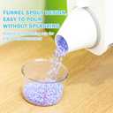 Liquid Laundry Detergent Dispenser 78 OZ Laundry detergent Container with 6 Removable Labels Liquid Detergent Dispenser for Softener Bleach Powder Soda