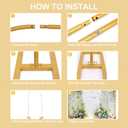 Metal Balloon Arch Stand, Set of 2 Wedding Arch Stand Flower Arch Backdrop Floral Wedding Arches for Ceremony Decorations