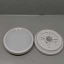 2-Pack Battery Operated Motion Sensor LED Ceiling Light, 7.2inch Flush Mount Light Fixture 6000K, Wireless Motion Activated Ceiling Lamp in 400LM for Closet Pantry Laundry Stair(Battery Not Included) (6000K Cool White)