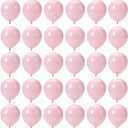 5 Inch Pastel Pink Balloons - 100 Pcs Mini Macaron Pink Latex Balloons for Birthday, Wedding, Baby Shower Parties