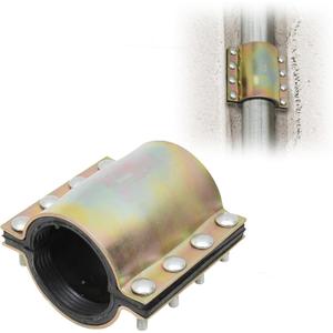 Water Pipe Repair Clamp for 4 Inch Leak Sealer Pipe, Emergency Pipe Repair Kit, Plumbing Leak Fix Tool for PE/PVC/Steel/Iron Pipes