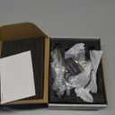 Fingerprint Door Knob, Smart Door Lock with Handle, Keypad Door Lock with Biometric, 4 Unlock Ways: Fingerprint, Passcode, IC Card, Spare Key, Doorbell, 6 Languages for Bedroom, Office, Apartment