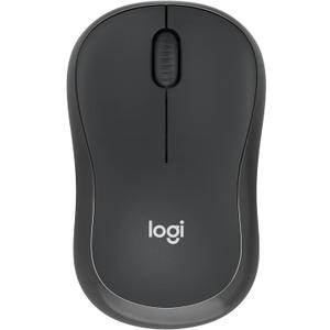 Logitech M240 Silent Bluetooth Mouse, Wireless, Compact, Portable, Smooth Tracking, 18-Month Battery, for Windows, macOS, ChromeOS, Compatible with PC, Mac, Laptop, Tablets - Graphite