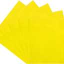 150 Pcs Yellow Cocktail Napkins - Double-Ply 6.5x6.5 Inch Disposable Paper Napkins, Lunch and Dinner, Easter, Christmas, Weddings, Parties |Bulk Holiday Decorative Napkins