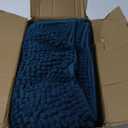 SUBRTEX Bathroom Rugs, 24" x 60" Chenille Bath Rug Soft Short Plush Bath Mat Soft Shower Mat Water Absorbent Shower Mat Quick Dry Machine Washable, Teal