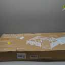 Tiny Land Large Wooden Train Table (47.9x35.2), 104PCS Train Set, 3 Storage Bins, Activity Playset for Kids Ages 3+