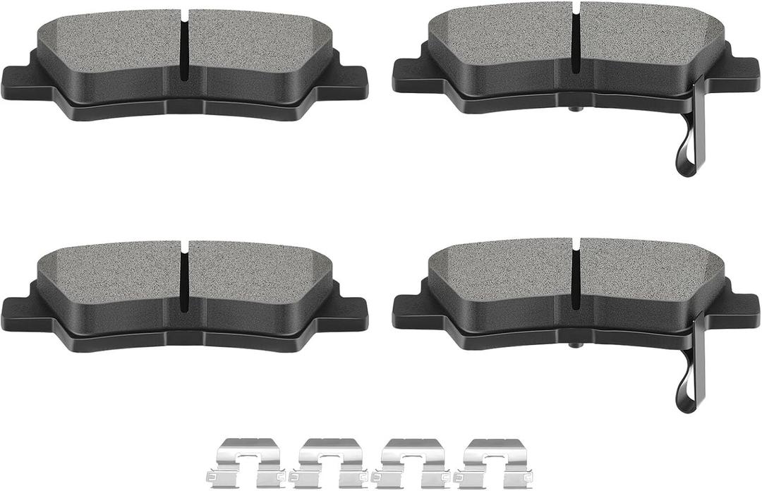 SCITOO D1544 Semi-Metal Brake Pads Kits Rear Fit For Hyundai 2011-2018,For Kia 2012-2017