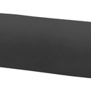 Cylinder Pillowcase with Pockets on the sides, Dark Gray, 60"