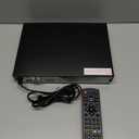 Blu Ray DVD Player Dolby Digital TrueHD/DTS and 1080P Full HD, Play All DVDs and Region A 1 Blu-Rays, Support Max 128G USB Flash Drive + HDMI/AV/Coaxial Output + Built-in PAL/NTSC with HDMI/AV Cable