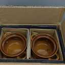 LE TAUCI French Onion Soup Bowls with Handles, 16 Oz Ceramic French Onion Soup Crocks Oven Safe Serving Bowls for Soup, Chili, Beef Stew, Cereal, Pot Pies, Set of 4