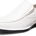 Bruno Marc Men's Giorgio Leather Lined Dress Loafers Shoes (11, 1-white)