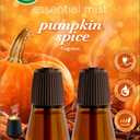 Air Wick Essential Mist Refill, 2ct, Pumpkin Spice, Fall Scent, Essential Oils, Air Freshener (0.67 Fl Oz (Pack of 2))