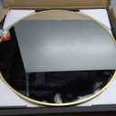 HARRITPURE Round Mirror 24 Gold Wall Mounted Circle Mirrors Vanity Mirror with Brushed Aluminum Alloy Frame Modern Decoration for Bathroom, Living Room, Vanity, Bedroom, Entryway (24"L x 24"W)