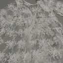 New  6 Years Girls White Lace Dress Flutter Sleeve Cotton Lined Flower Girl Party Special Occasion