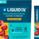 Liquid I.V. Hydration Multiplier - Golden Cherry | Electrolyte Powder Drink Mix | 1 Pack (16 Servings) (EXP 09/26/25)