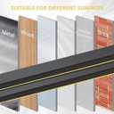 Weather Stripping Door Seal, Weather Stripping Window Seal, Self-Adhesive EPDM Foam Rubber Door Seal for Boat, Window and More, L:19.69ft/6m