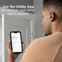 Kidde WiFi Water Leak Detector & Freeze Alarm, Alexa Device, Smart Leak Detector for Homes with App Alerts,White