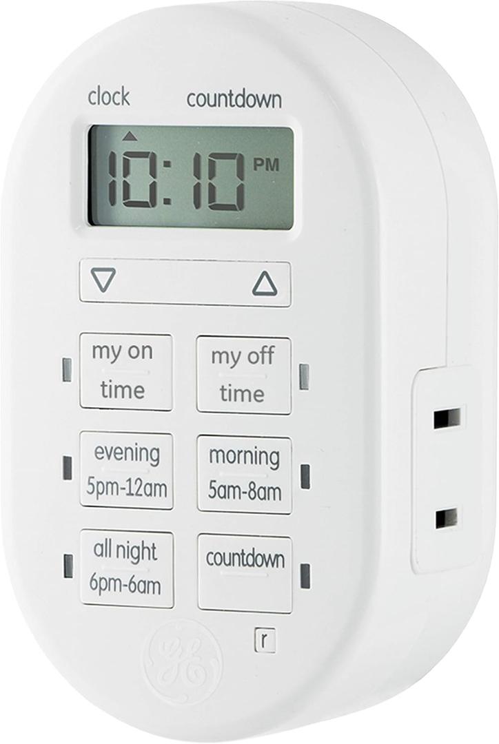 myTouchSmart Programmable Indoor Digital Timer, Plug myTouchSmart Programmable Indoor Digital Timer, Plug