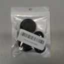 2 Pack Waterproof Airtag Sticker Mount with 3M Adhesive Sticker, Silicone Hidden GPS Tracker Mount Accessories for Apple Air Tag, Shockproof Protection Airtag Holder Case(Black Black)