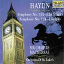 Haydn: Symphony No. 101 "The Clock / Symphony No. 104 "London" - Audio CD