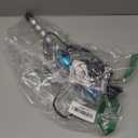 Bed Head Rock N Roller Clamp Free 2-in-1 Curling Wand | Round Barrel for Tousled Waves (Blue)