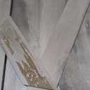 VASAGLE Buffet Cabinet, Coffee Bar Storage Cabinet, Sideboard with 2 Sliding Barn Doors, Adjustable Shelves, 13 x 39.4 x 31.5 Inches, for Living Room, Camel Brown and Ink Black ULSC092B50