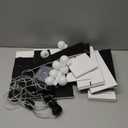 Pooqla 3FT Marquee Light Up Numbers, Black Lighted Party Decor for her him Women Men, Giant Mosaic Light Up Numbers for 3rd 13th 30th Birthday Anniversary Decoration, Number 3