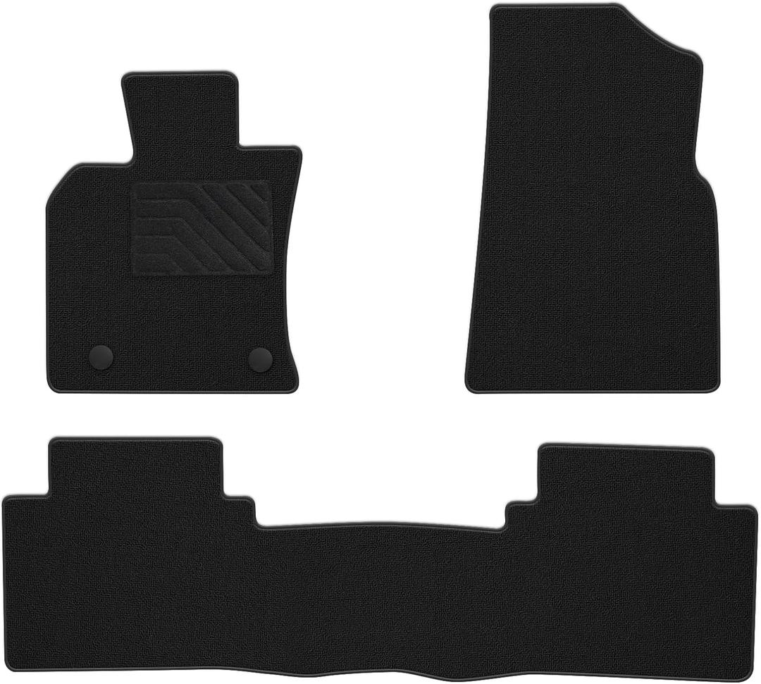 Carpet Floor Mats Fit for Toyota Camry 2018-2024 FWD, All Weather Anti-Slip Waterproof Floor Liners - 3pc