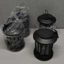 WdtPro 4 Pack Solar Lantern Outdoor Lights, Upgraded Bright Solar Lanterns Outdoor Waterproof, Hanging Solar Powered Lantern Over 12Hrs Lights for Outside Garden Yard Patio Tree Path Decor