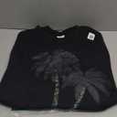 Palm Tree Christmas Tree Christmas Palm Tree Sweatshirt Medium