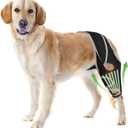 Dog Knee Brace for Back or Front Leg Support, Adjustable ACL Stabilization for Dogs, Helps Protect Joints and Strengthen Weak or Injured Legs Size XXL