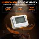 NFC Tag Emulator, Nintendo Switch/3DS/Wii U - Ultimate 3000+ Data Storage, Compatible with 50+ Games, 1.4" OLED Screen, Type-C Charging, Pulsator Button, Additional User Manual, Upgrade NFC Emulator