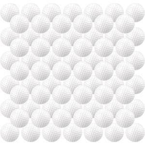 Junkin 80 Pcs Foam Golf Balls Practice Balls Realistic Feel and Flight Sport Training for Indoor or Outdoor Backyard Golf Training