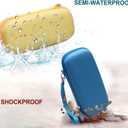 LTGEM Case Compatible with Beijue/TaddToy 16 Bit Handheld Games, White(Case Only)