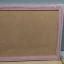 Cork Board Bulletin Board, 24"x18" Corkboard for Wall