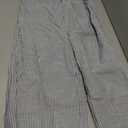 winkbay Women's Summer Striped Ruched Tube Top Romper Strapless Wide Leg Going Out Jumpsuits Grey Large