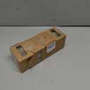 4 x Vitalizart Khaki Velvet Ribbon 2" Christmas Handmade Frayed Edges Glossy Ribbon for Gift Wrapping Tree Ornaments Wreath Garland Holiday Decorations 3 Yd Brown