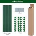 MAXPACE Greenhouse Hoops for DIY Grow Tunnels Less Than 2.7ft Wide, Rust-Free Fiberglass Support Hoops Frame for Garden Fabric, Plant Support Garden Stakes, Gardening Supplies, 25pcs