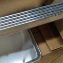 6 Pack Half Size Baking Sheet Pans, Aluminum Commercial Cookie Sheets Non-Stick, 18"x13", Standard 18"13"