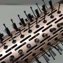 ANWA Rotating Hair Dryer Brush, 4-in-1 Hot Air Styler and Rotating Brush, Rotating Blow Dryer Brush with 2 Detachable Brushes(1.5"& 2"), Pink