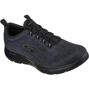 Skechers Men's Summits - Louvin Slip-On Sneaker (13, Black)